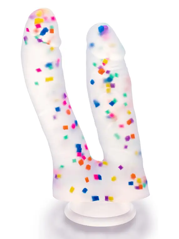 Ransparent Double-Ended Dildo