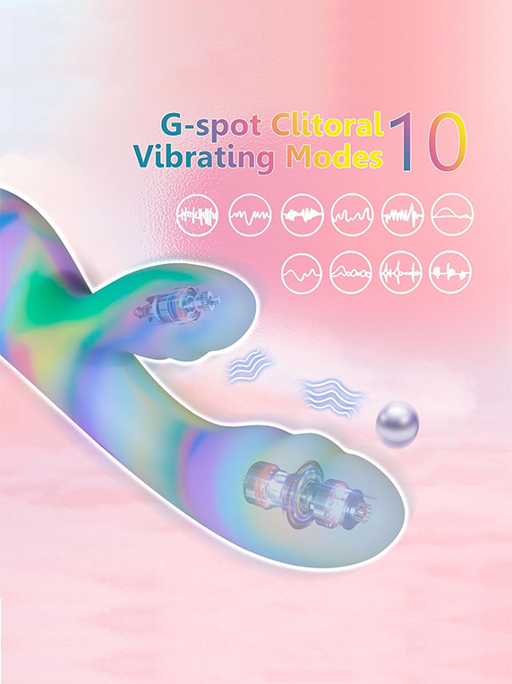 Rainbow Bunny Stick - Image 6